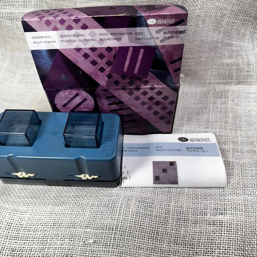 Creative Memories Geometric Multi-Maker /‎ Geo Multi-Cutter punch system